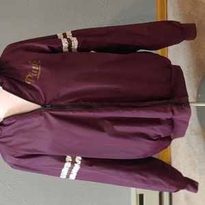 Victoria Secret PINK Hooded Bomber Jacket Size XS